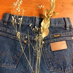 Vintage High Waisted Wranglers